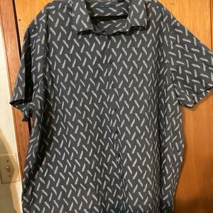 Men short sleeve 4xl buttoned down